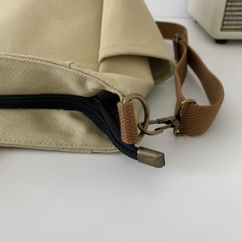 Bolsa de ombro transversal Canvas