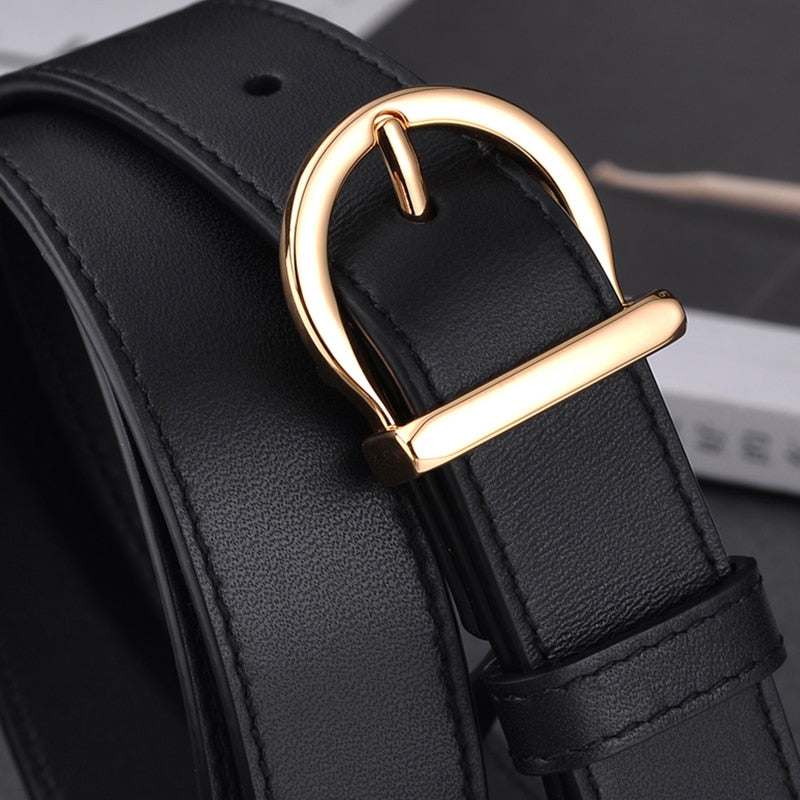 female leather belt