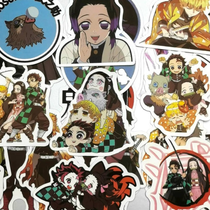 Demon Slayer Stickers - 50 Units