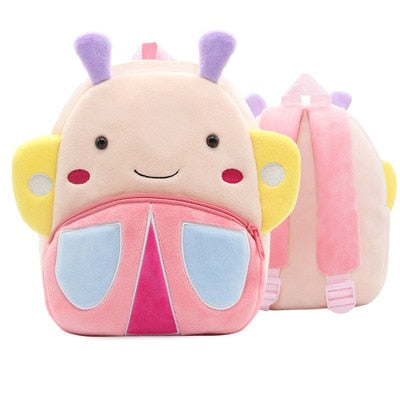 Mochilas de pelúcia infantil