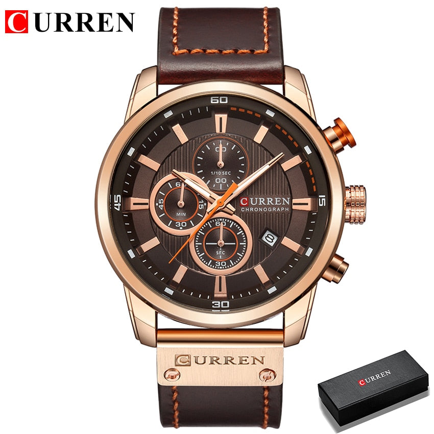 Curren Onyx watch