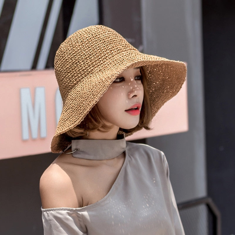 women's beach hat