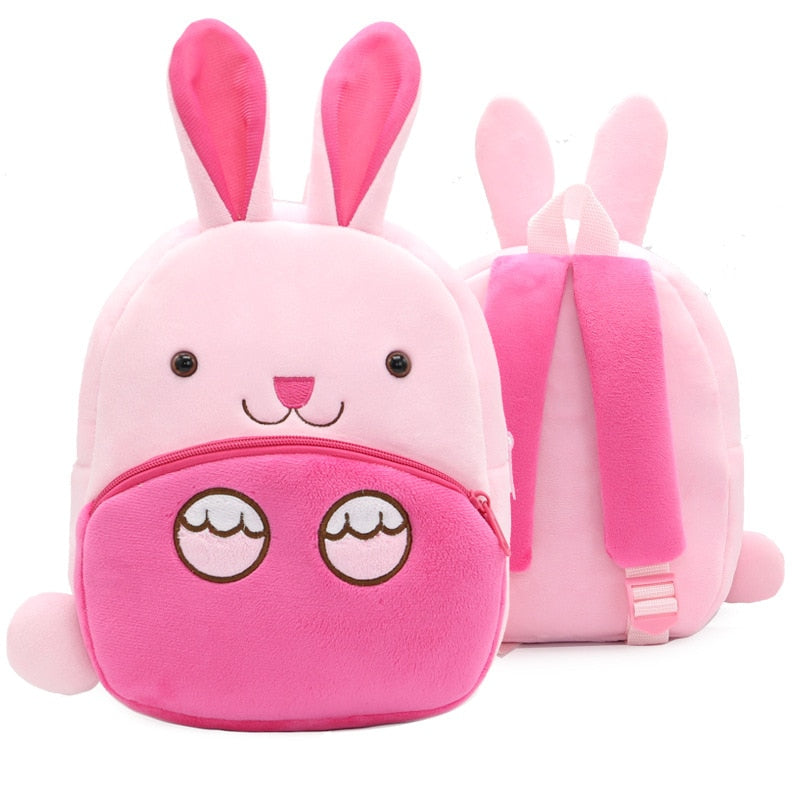 Mochilas de pelúcia infantil