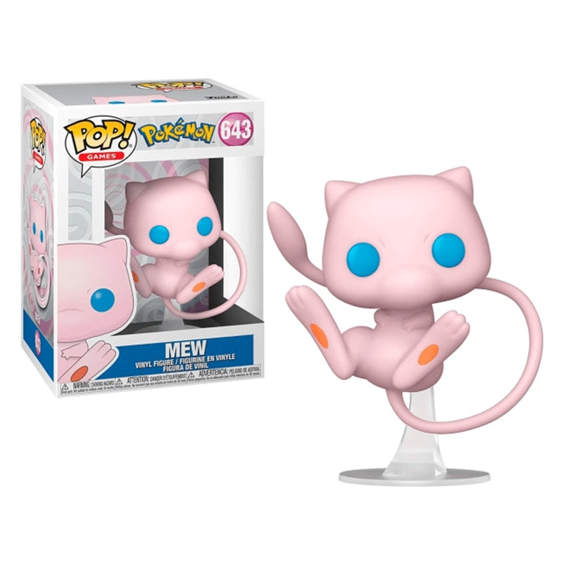 Funko Pop - Pokemon Charizard #843 and Mew #643
