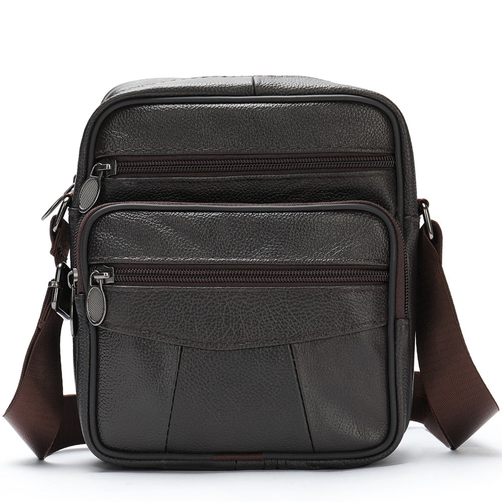 Bolsa de ombro feita Couro Legítimo