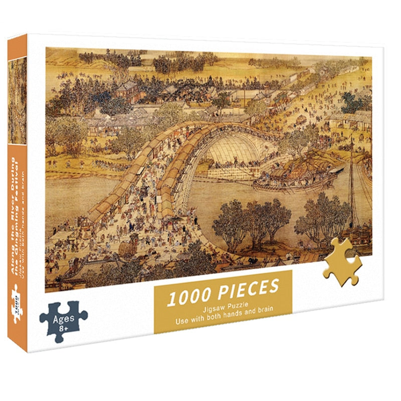 Jogo de Quebra Cabeça de 1000 peças