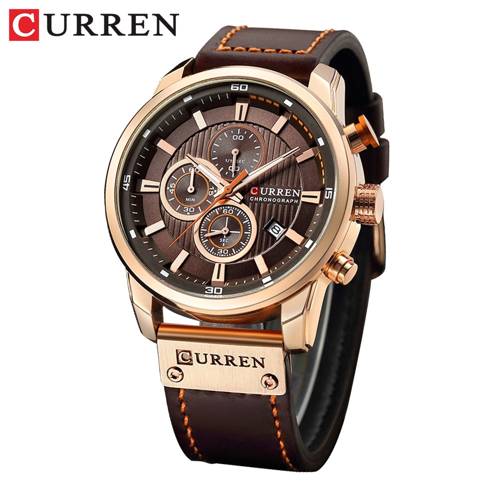 Curren Onyx watch