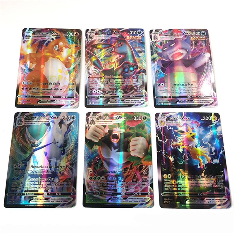 Cards Pokemon Vmax - Réplica