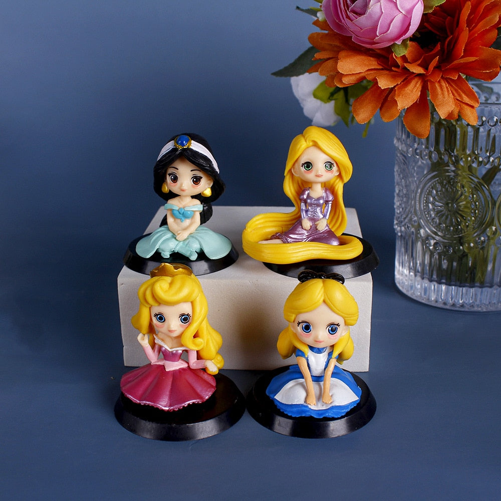 Princesas Disney conjunto com 8 personagens