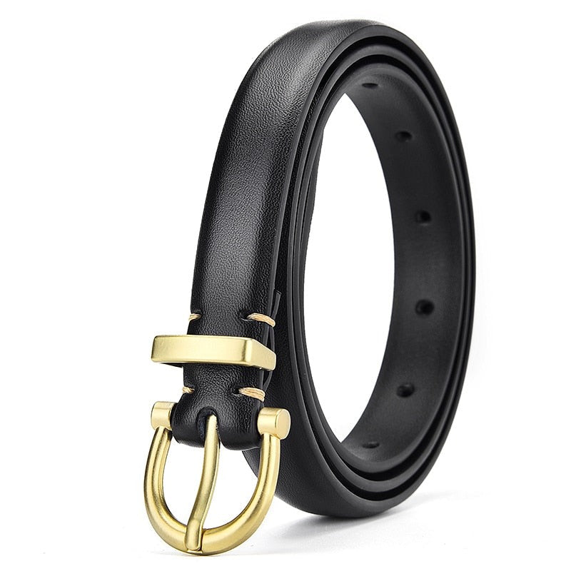 female leather belt