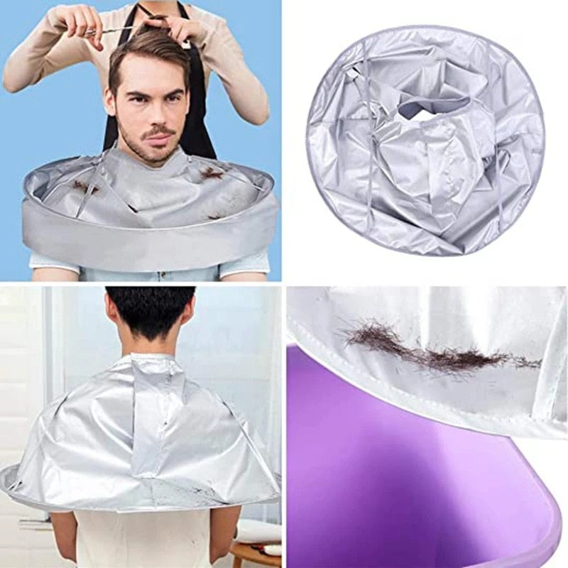Manto de Corte de Cabelo Tridimensional