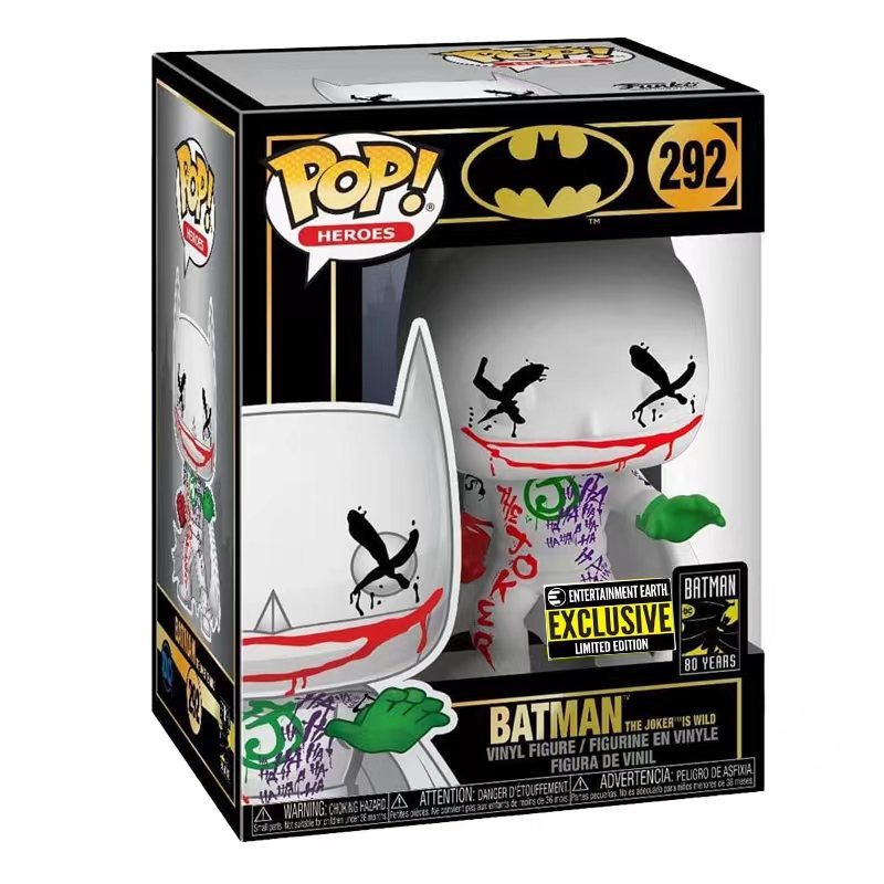 Funko pop DC Comics Batman 292 como Coringa selvagem