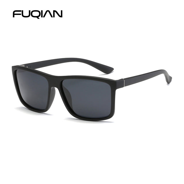 Fuqian Classic Square Polarized Sunglasses