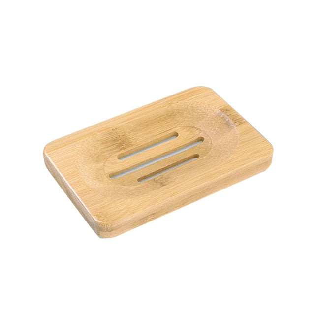 Bamboo soap holder