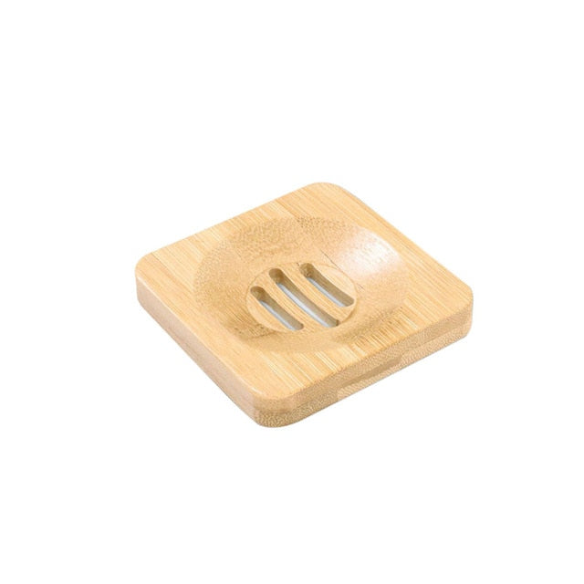 Bamboo soap holder