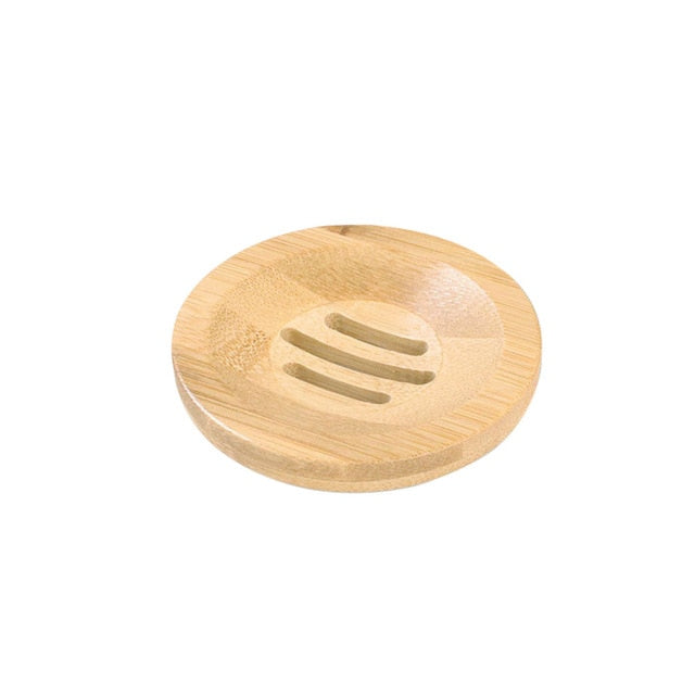 Bamboo soap holder