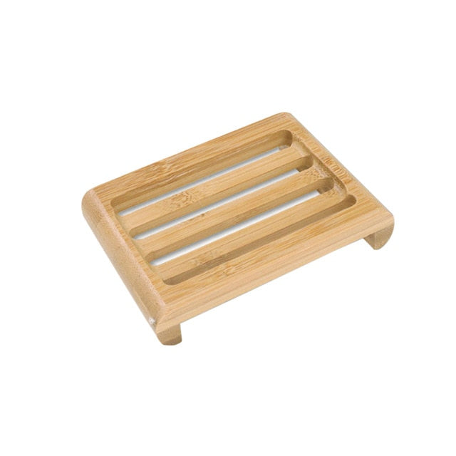 Bamboo soap holder