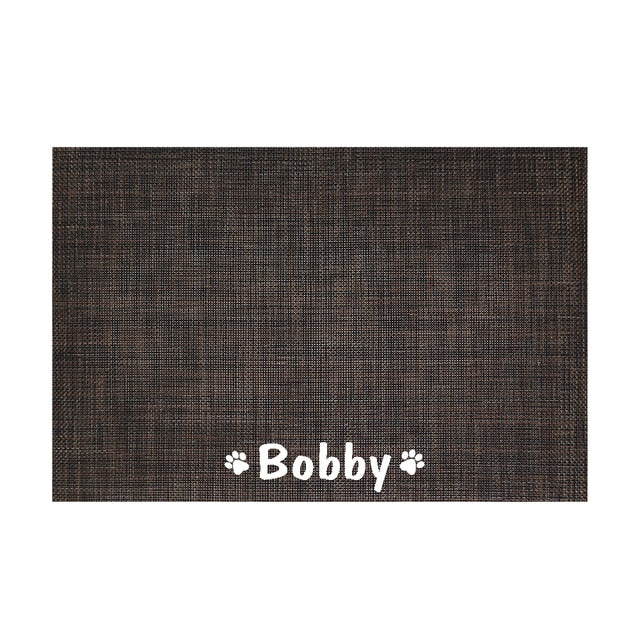 Pet feeding mat
