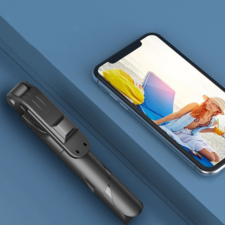 Mini Tripé com conexão Bluetooth