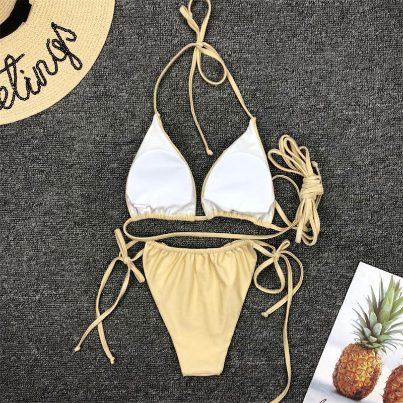 Conjunto de Biquíni Trançado