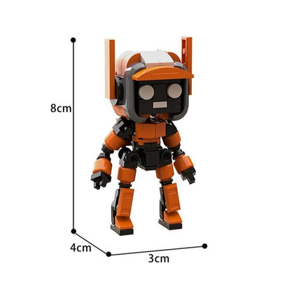 Brinquedo de Blocos de Montar K-VRC Love-Death Robot
