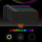 Mousepad Gamer XXL com Iluminação RGB