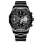 Stainless Steel Sports Wrist Watch