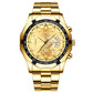 Stainless Steel Sports Wrist Watch