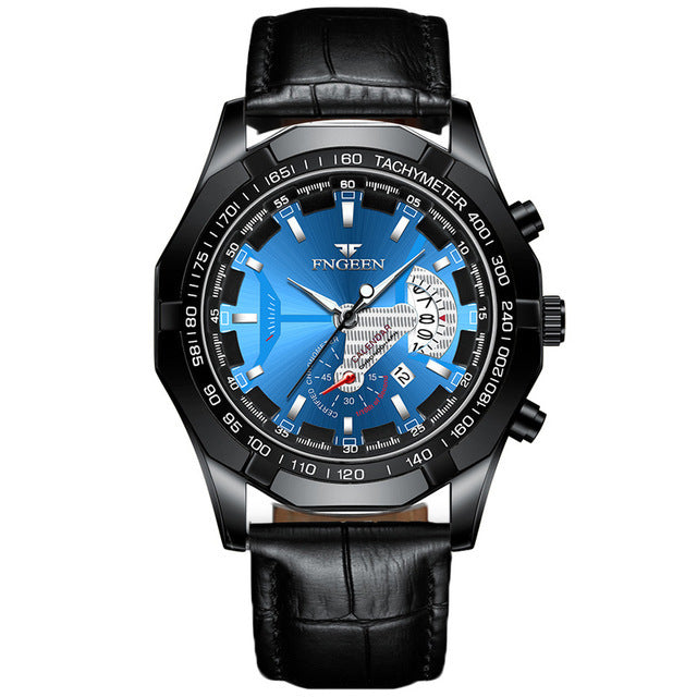 Stainless Steel Sports Wrist Watch