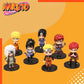 Conjunto de 12 action figures do Naruto