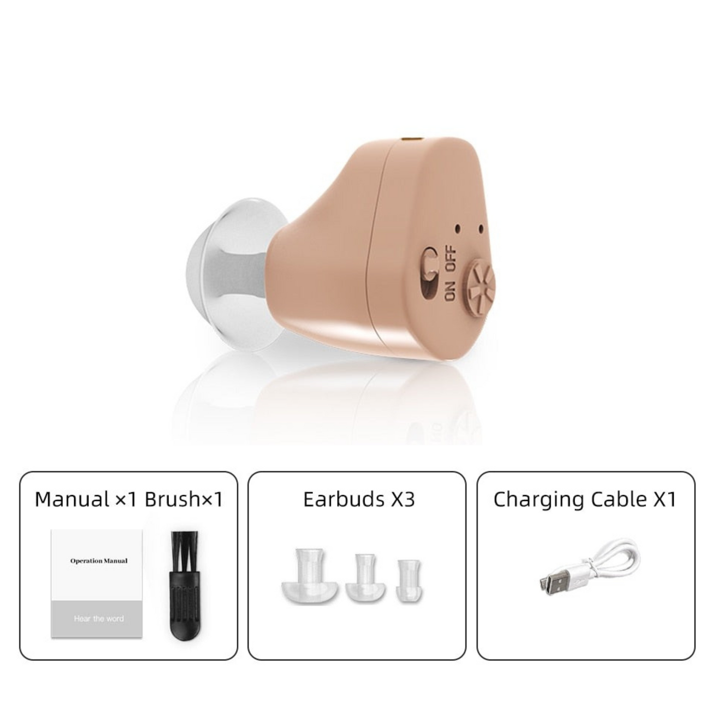 in-ear hearing aid