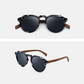 Ravenisa wood frame polarized sunglasses