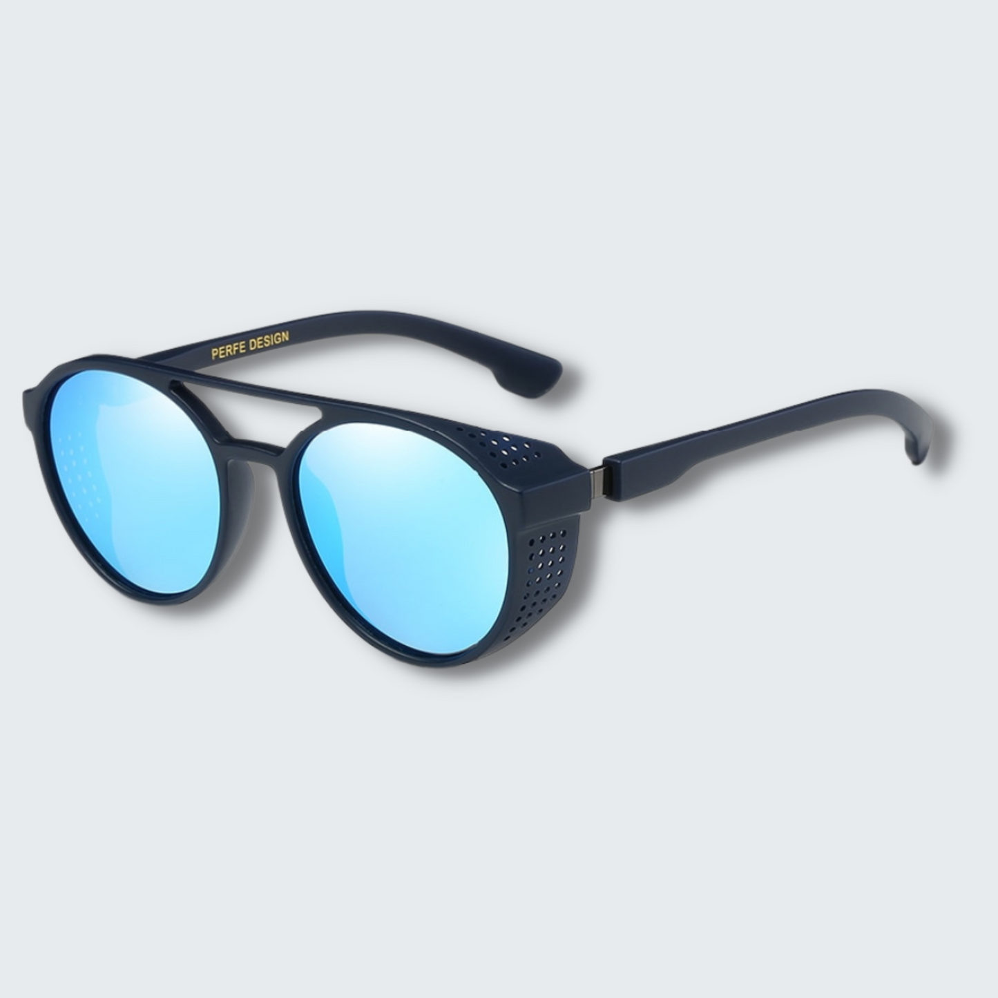 Steampunk polarized sunglasses