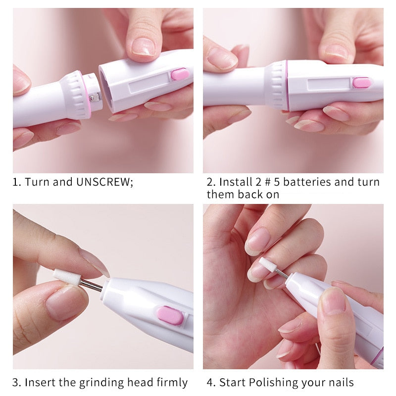 5 in 1 Electric Nail File