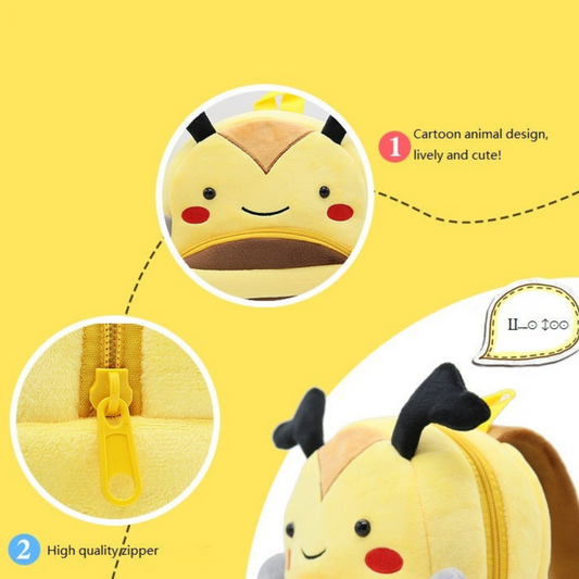Children's plush backpacks