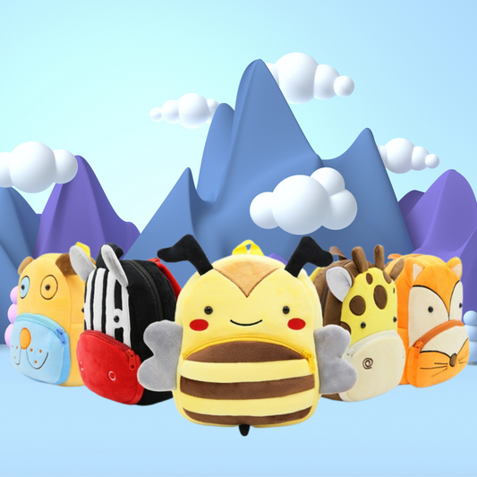 Children's plush backpacks