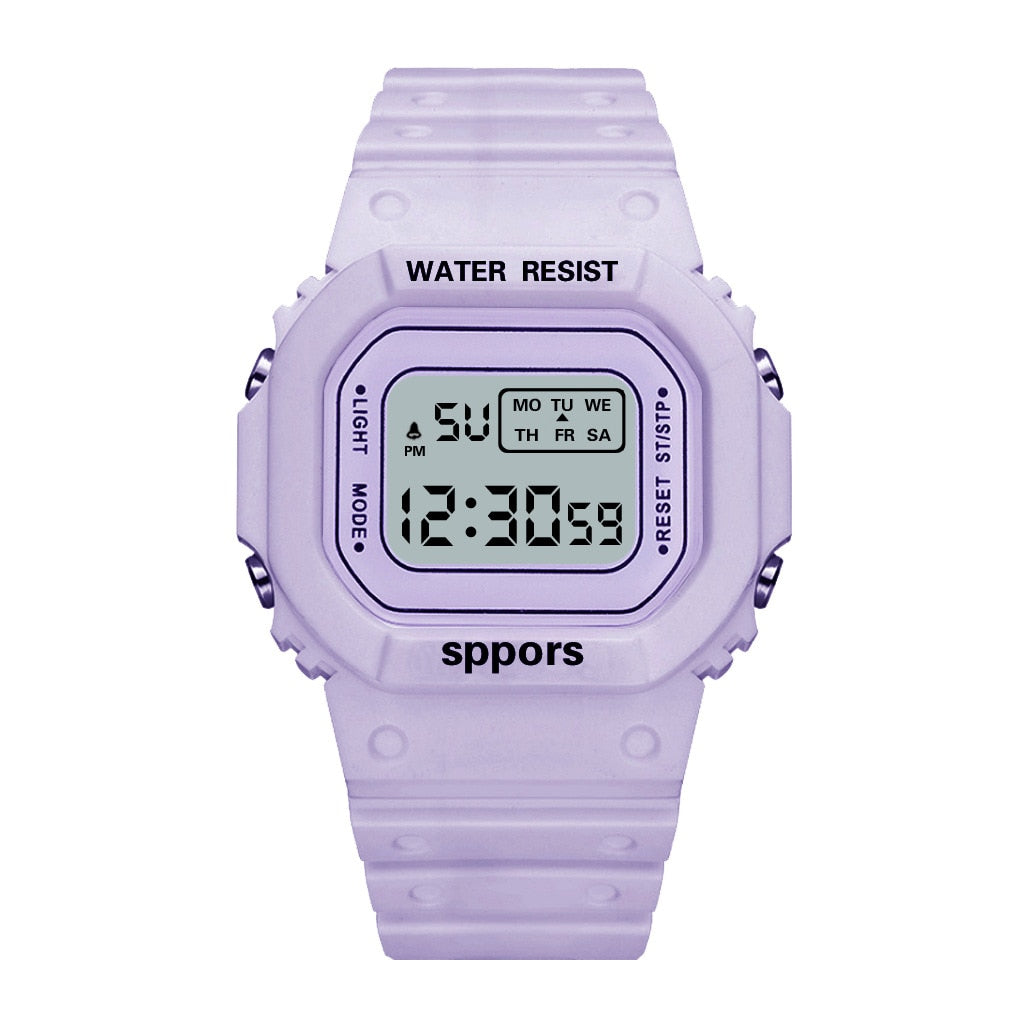 Shot Digital Wrist Watch