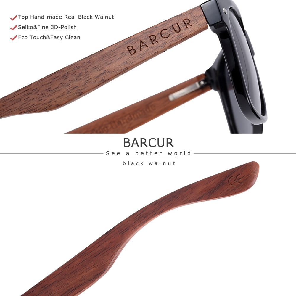 Barcur polarized sunglasses