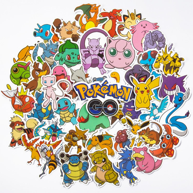 Pokémon stickers