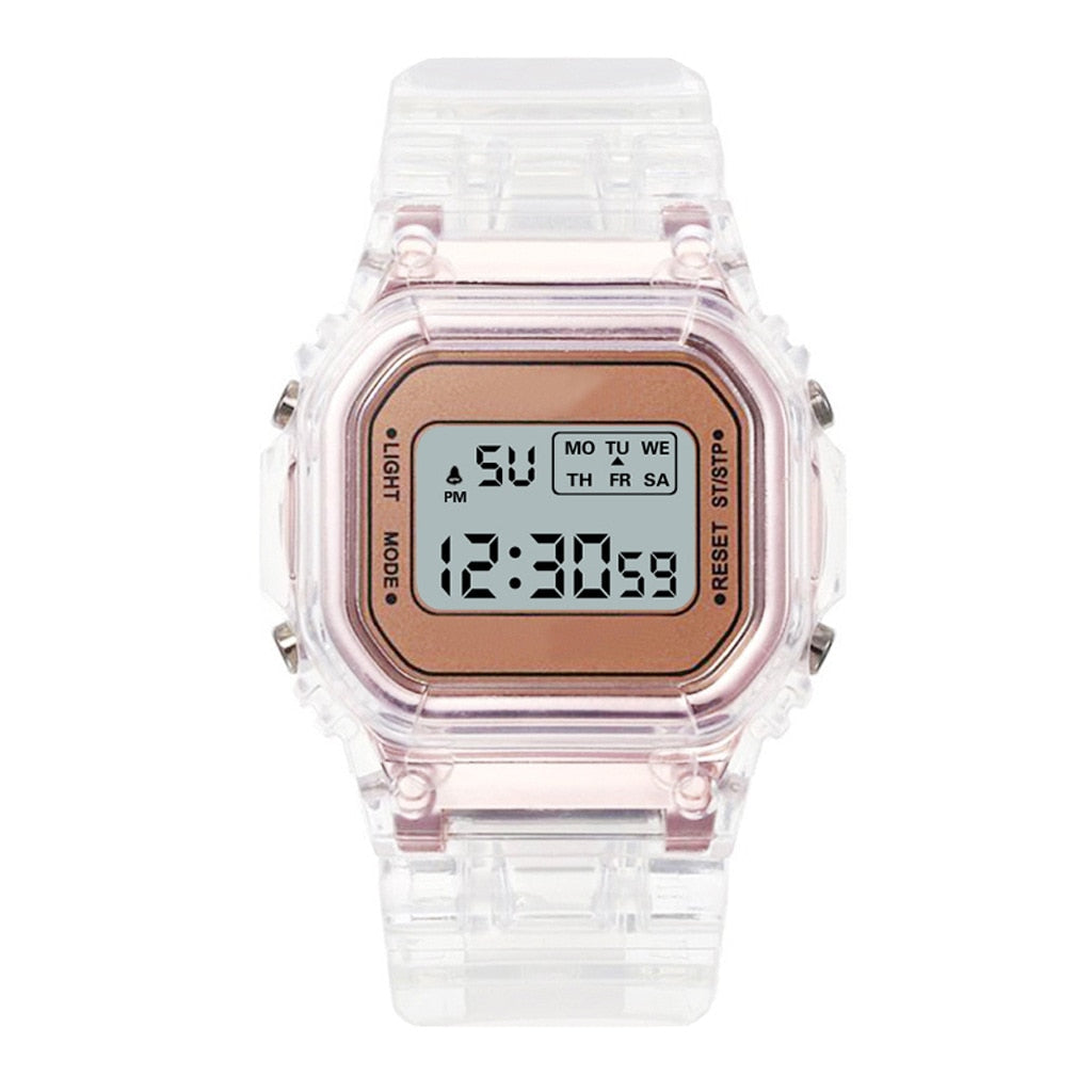 Shot Digital Wrist Watch