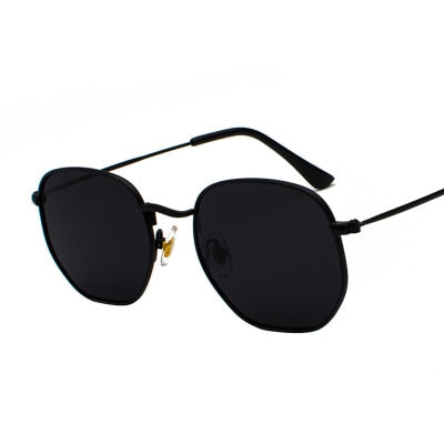 women's hexagonal sunglasses