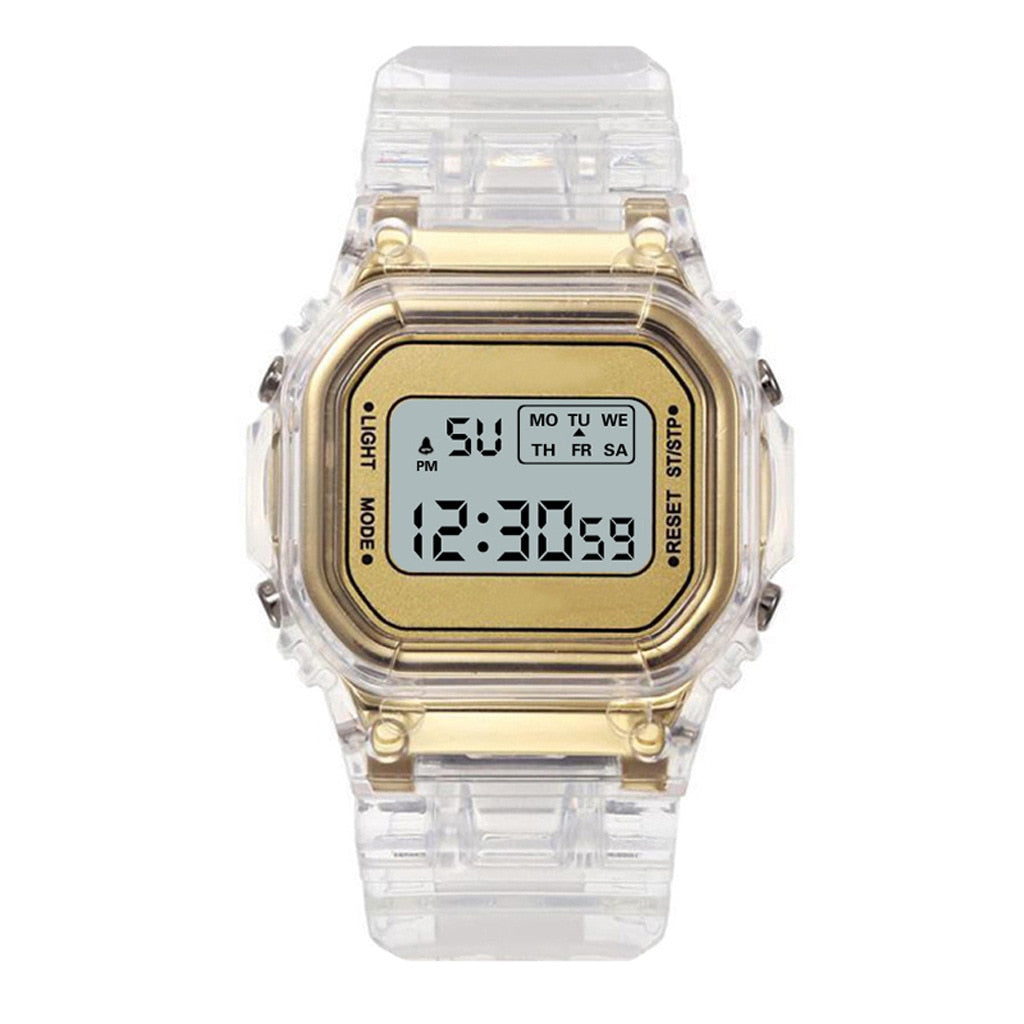 Shot Digital Wrist Watch