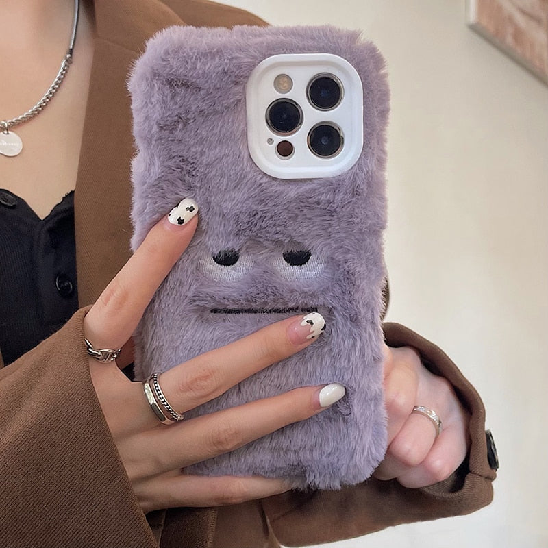 Soft and Fluffy Plush Case for IPhone