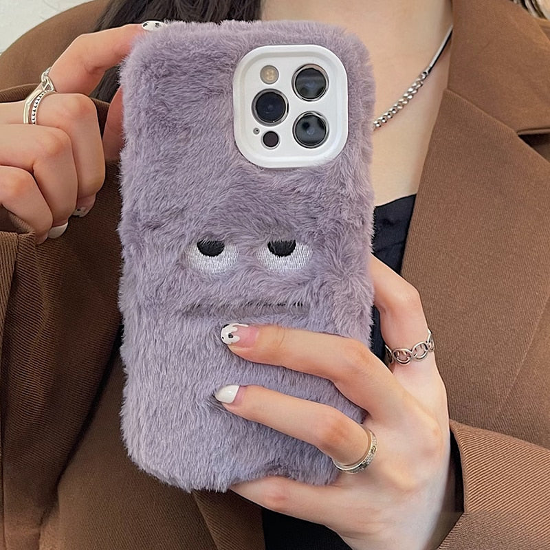 Soft and Fluffy Plush Case for IPhone