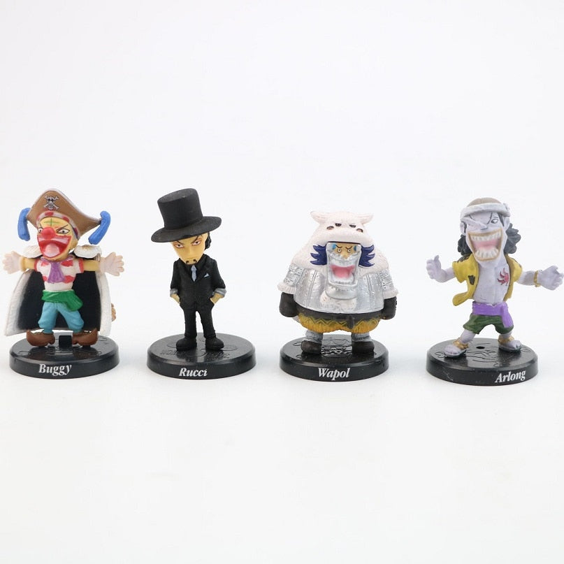 Action figure One Piece com 6 Peças Conjunto