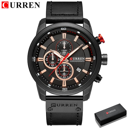Curren Onyx watch