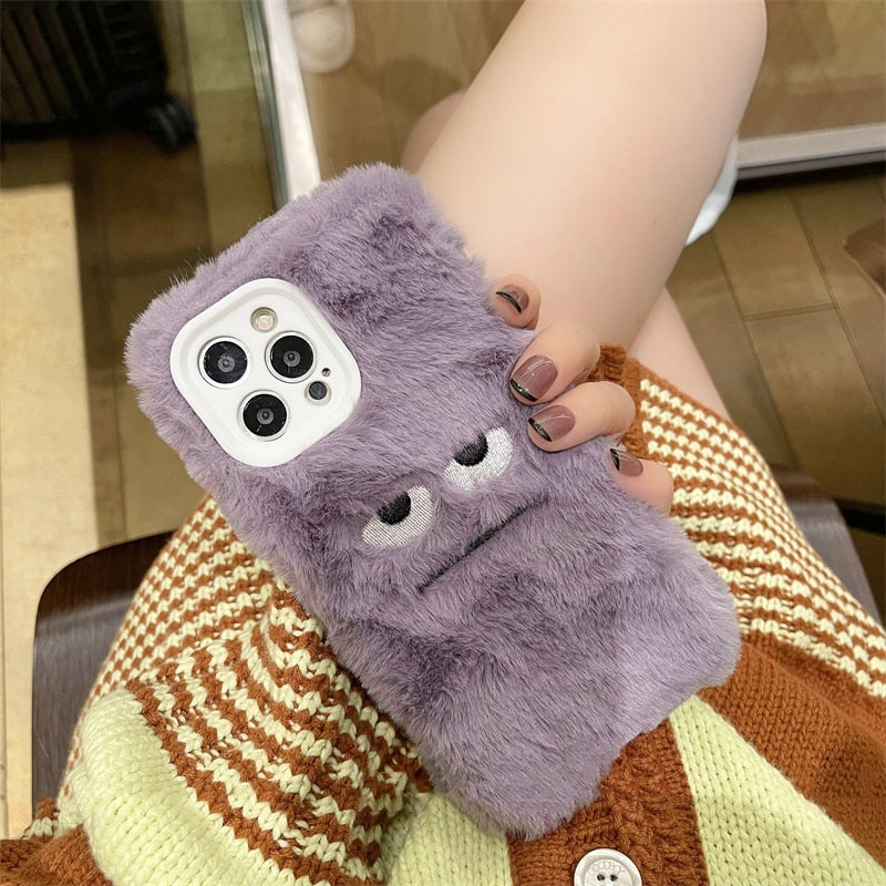 Soft and Fluffy Plush Case for IPhone