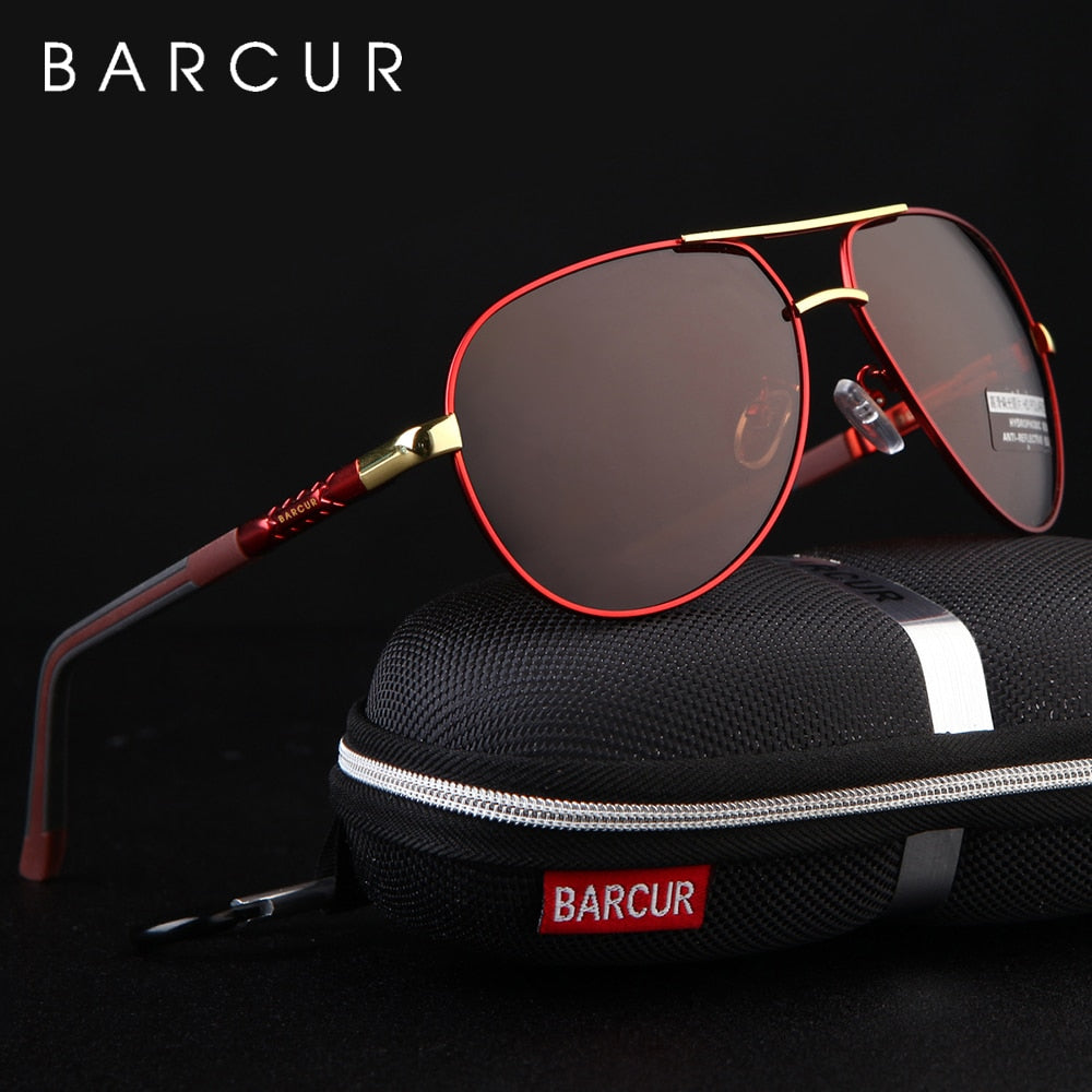 Óculos de sol Barcur Vintage Aviator