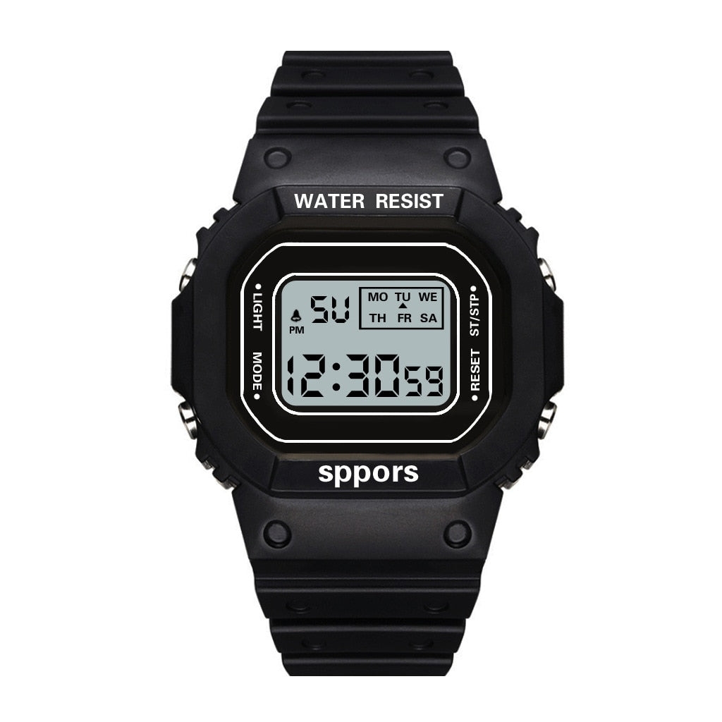 Shot Digital Wrist Watch