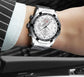 Stainless Steel Sports Wrist Watch